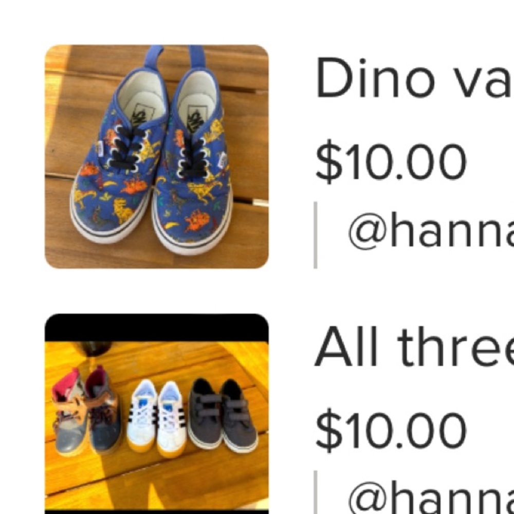 All sold to Hannah